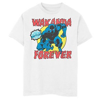 Boys 6-20 Marvel Black Panther Vintage Battle Pose Graphic Tee