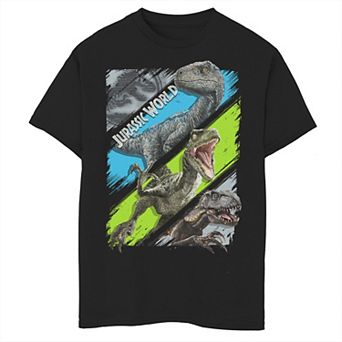 Boys 8-20 Jurassic World Two All The Predators Graphic Tee