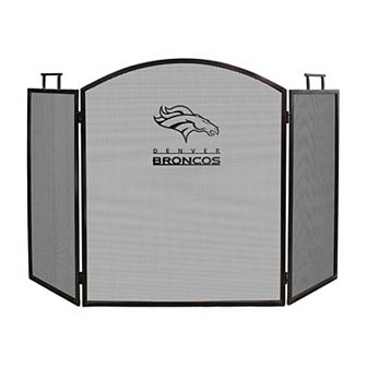 Denver Broncos Fireplace Screen