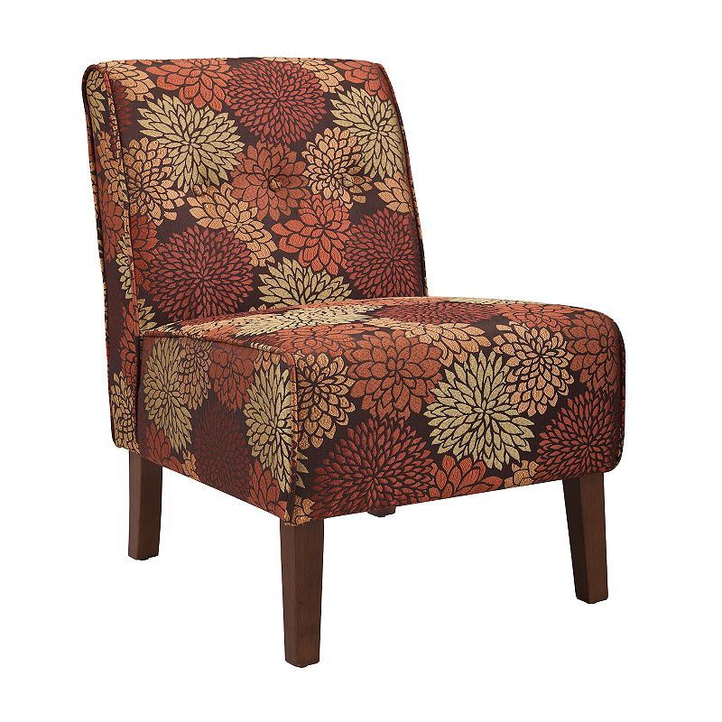 Linon Coco Accent Chair, Multicolor, Furniture