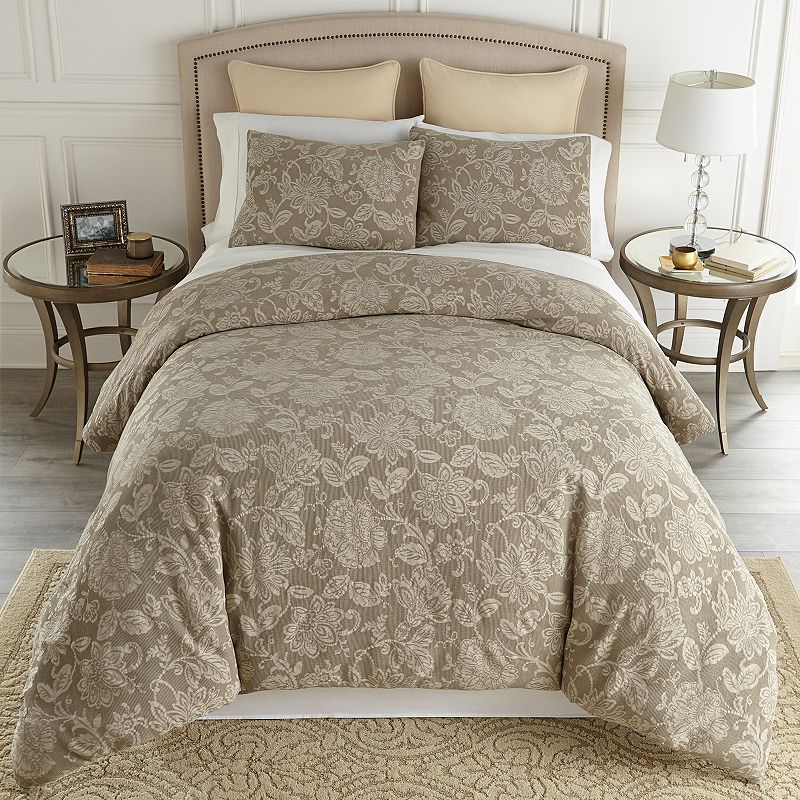Donna Sharp Amadora Comforter Set, Beige, Queen