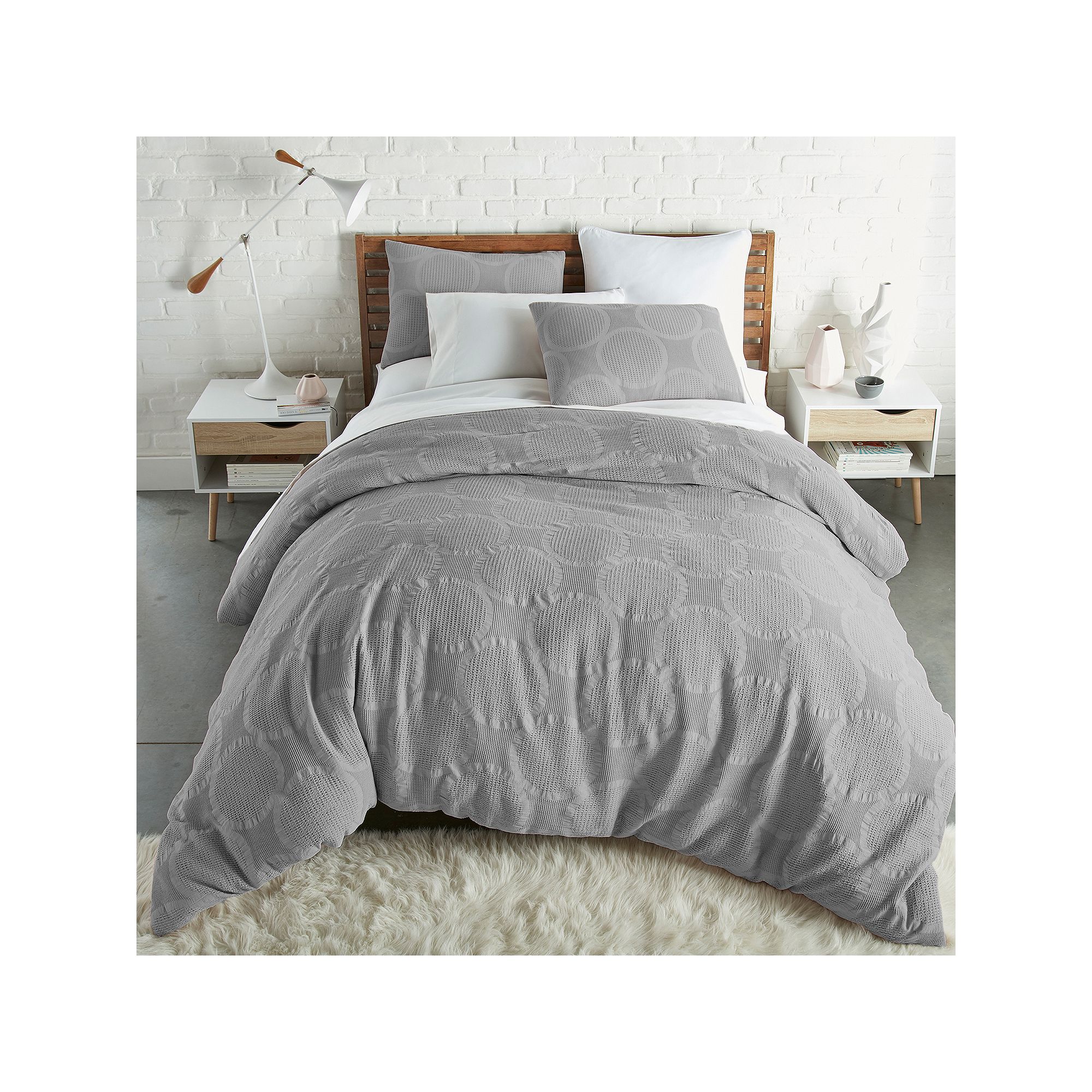 Donna Sharp Leon Comforter Set, Gray