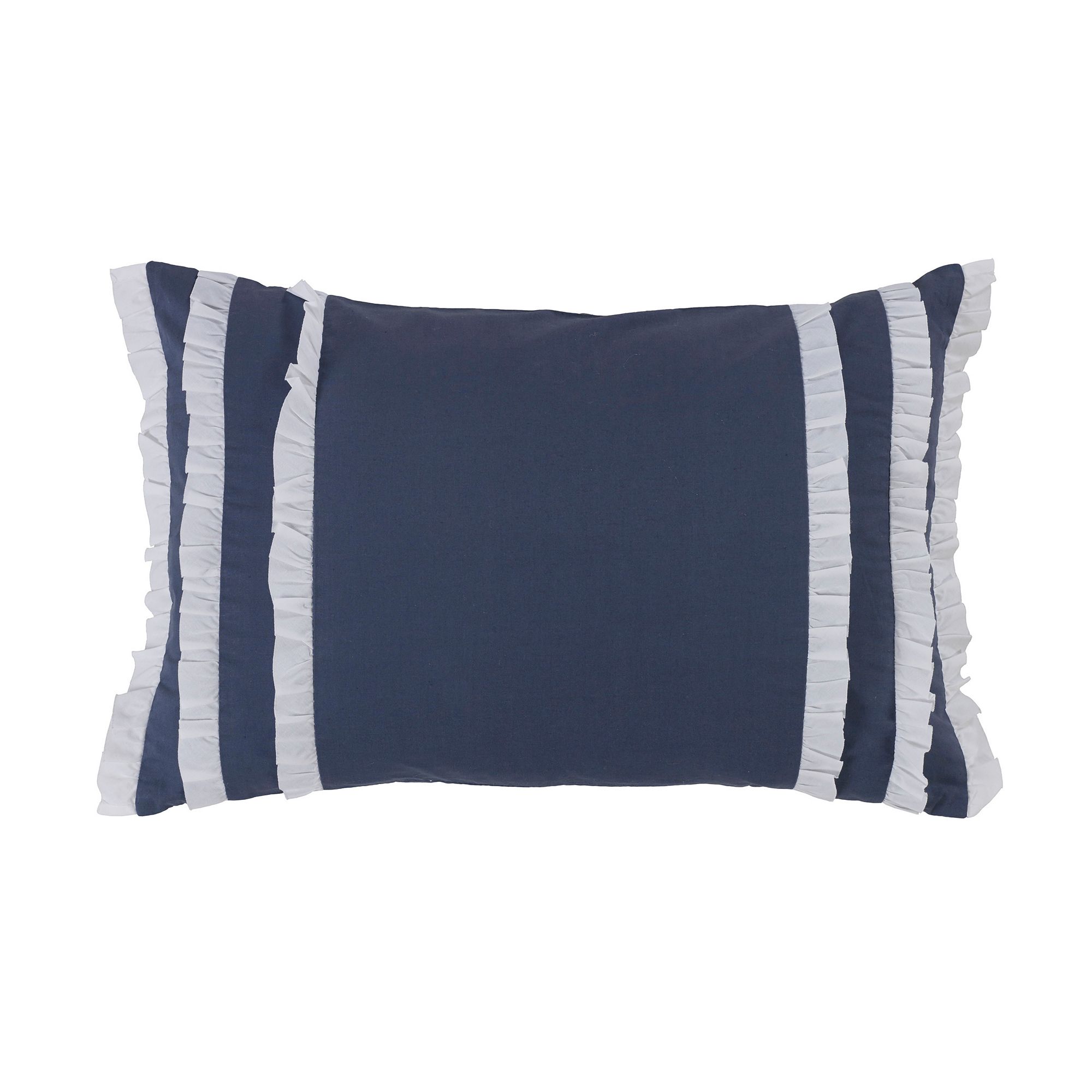 Donna Sharp Trellis Blue Decorative Pillow, Blue White