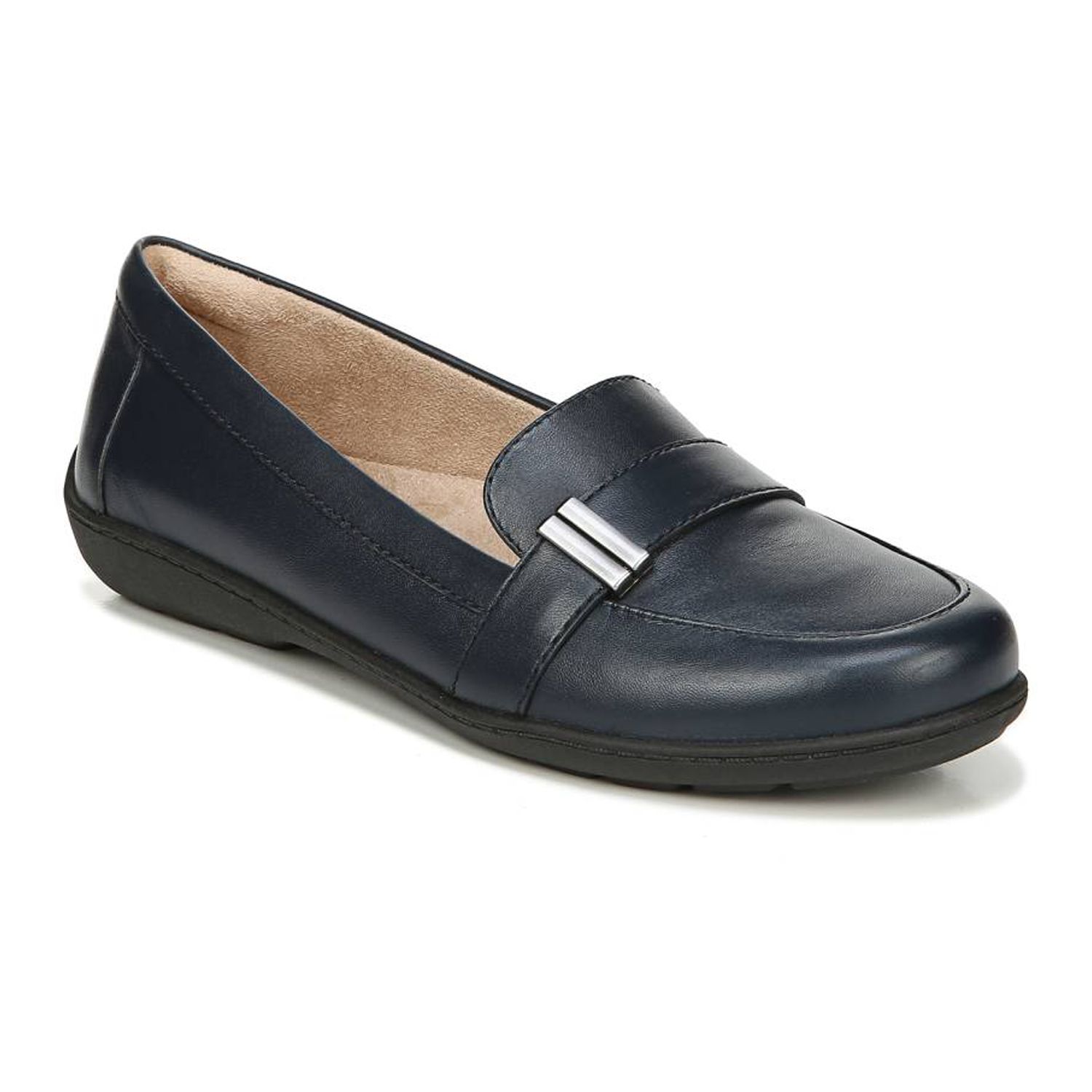 kohls navy flats