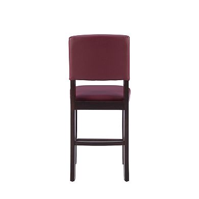 Linon Monaco Gray Counter Stool