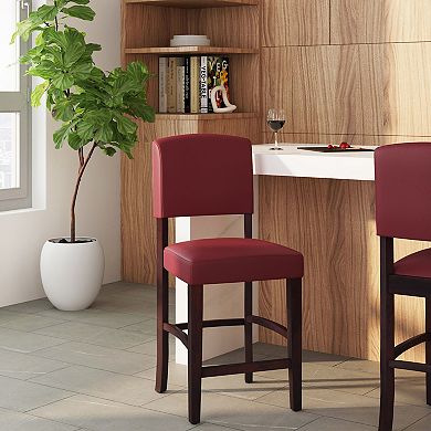 Linon Monaco Gray Counter Stool