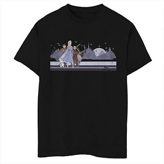 Disney's Frozen 2 Boys 8-20 Group Distressed Poster Graphic Tee