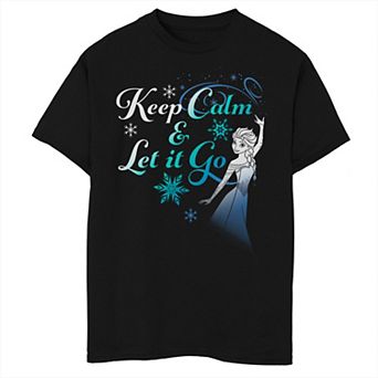 Disney's Frozen 2 Boys 8-20 Elsa Keep Calm & Let It Go Graphic Tee