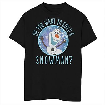 Disney's Frozen 2 Boys 8-20 Olaf Do You Want To Build A Snowman Graphic Tee
