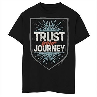 Disney's Frozen 2 Boys 8-20 Trust Your Journey Crest Graphic Tee