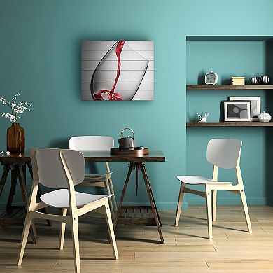 Trademark Fine Art 'Copa Grana' Wood Slat Art