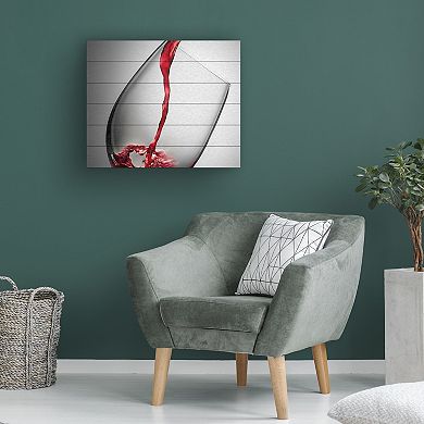 Trademark Fine Art 'Copa Grana' Wood Slat Art