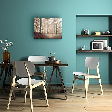 Trademark Fine Art 'Waiting For The Deer' Wood Slat Art