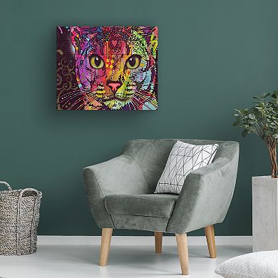 Trademark Fine Art 'Abyssinian' Wood Slat Art