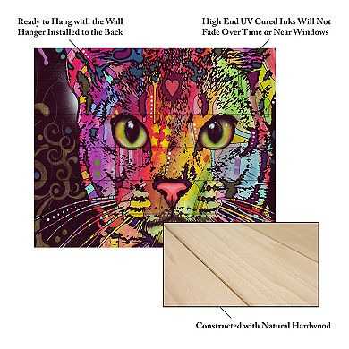 Trademark Fine Art 'Abyssinian' Wood Slat Art