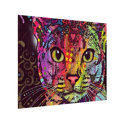 Trademark Fine Art 'Abyssinian' Wood Slat Art
