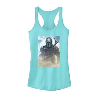 Juniors' Star Wars The Mandalorian Bounty Hunter Tank Top
