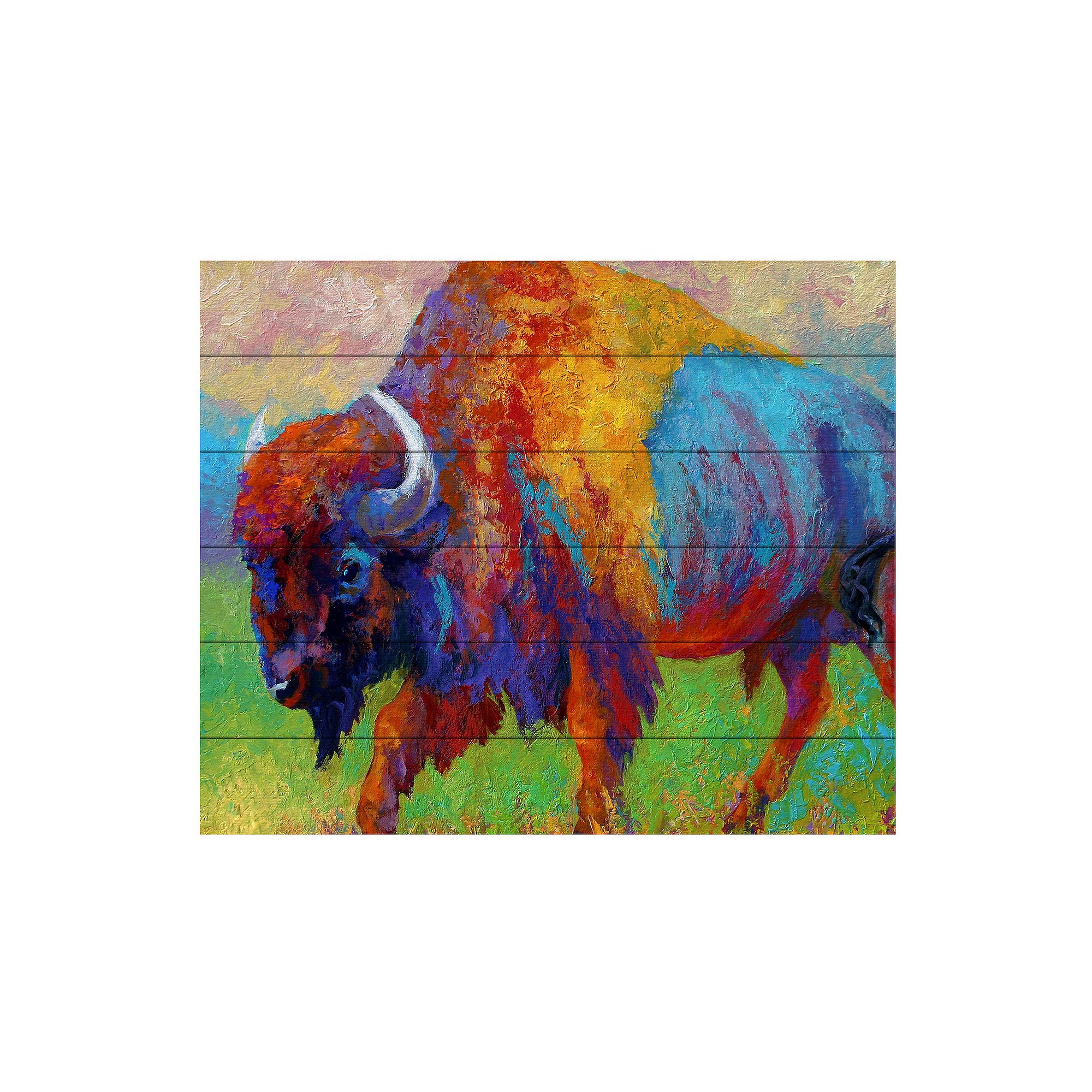 Trademark Fine Art Journey Unknown Wood Slat Art, Multi