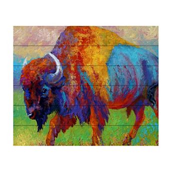 Trademark Fine Art 'Journey Unknown' Wood Slat Art