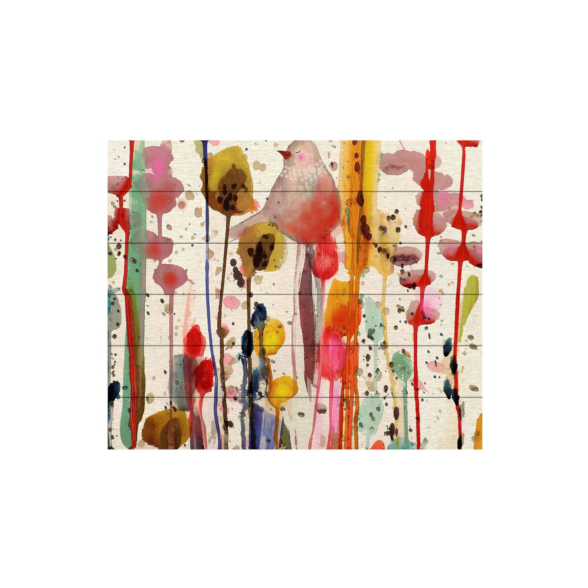 Trademark Fine Art Ce Doux Matin Wood Slat Art, Multi