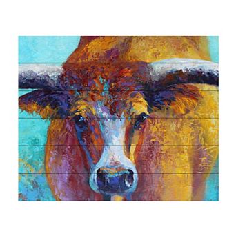 Trademark Fine Art 'Wide Spread' Wood Slat Art