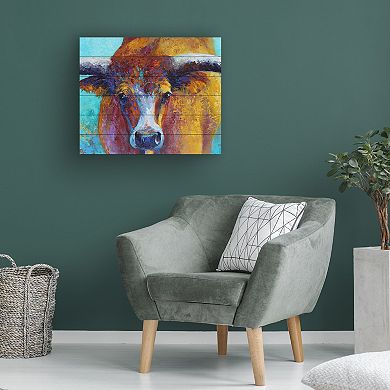 Trademark Fine Art 'Wide Spread' Wood Slat Art