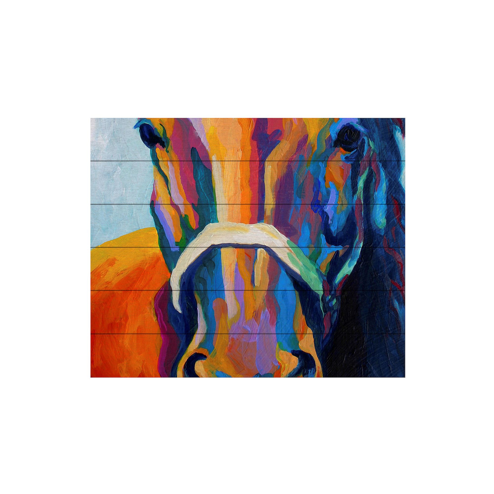 Trademark Fine Art One of the Boys Wood Slat Art, Multi