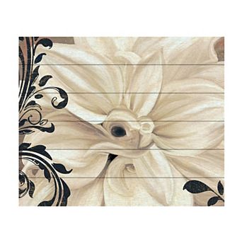 Trademark Fine Art 'Winter White II' Wood Slat Art