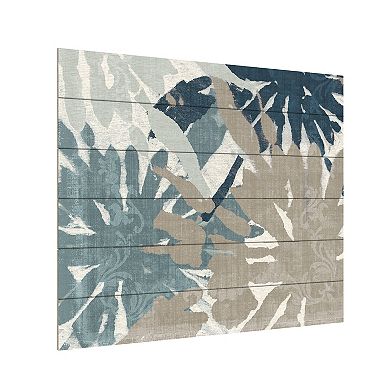 Trademark Fine Art 'Beach Curry IV' Wood Slat Art