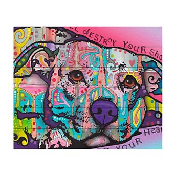Trademark Fine Art 'Never Break Your Heart' Wood Slat Art
