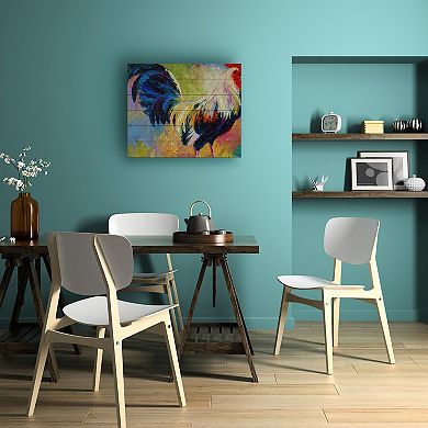 Trademark Fine Art Marion Rose 'Eye Candy' Wood Slat Art