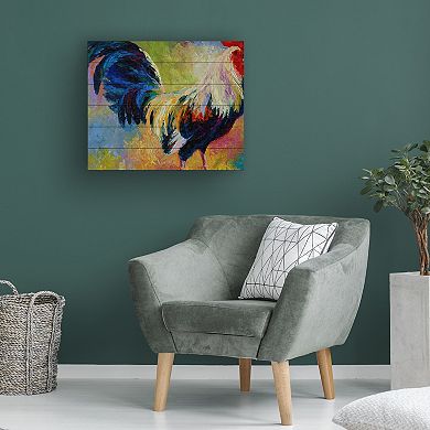 Trademark Fine Art Marion Rose 'Eye Candy' Wood Slat Art