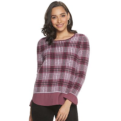 Kohls elle sweater best sale