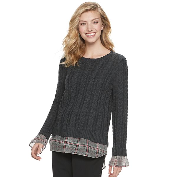 Women's ELLE™ Layered Sweater