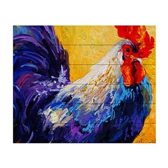 Trademark Fine Art Marion Rose 'Indy' Wood Slat Art
