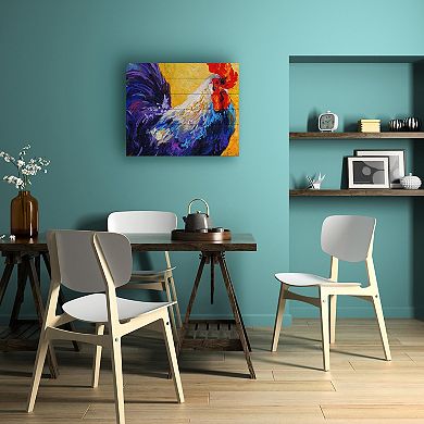 Trademark Fine Art Marion Rose 'Indy' Wood Slat Art