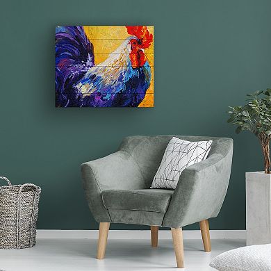 Trademark Fine Art Marion Rose 'Indy' Wood Slat Art