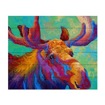 Trademark Fine Art Marion Rose 'Velvet Shadows' Wood Slat Art