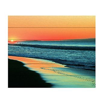 Trademark Fine Art Beata Czyzowska Young 'Good Morning Sunshine' Wood Slat Art