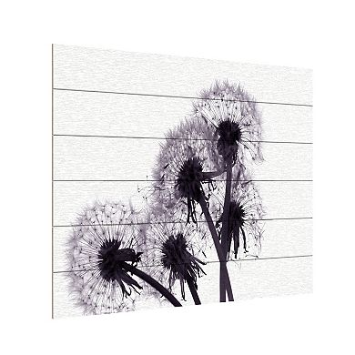 Trademark Fine Art Beata Czyzowska Young 'Bunch of Wishes' Wood Slat Art