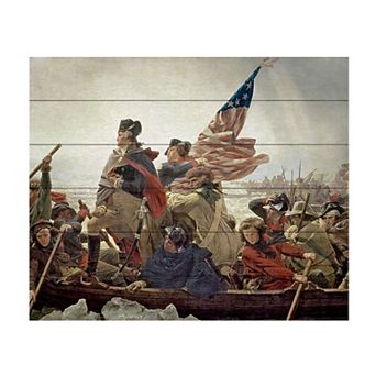 Trademark Fine Art Claude Monet 'A Pathway in Monets Garden' Wood Slat Art