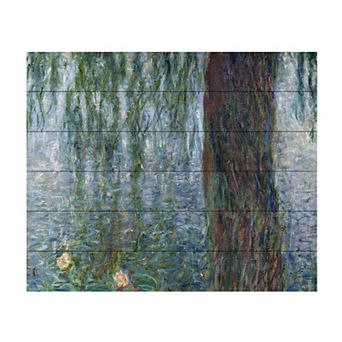 Trademark Fine Art Pierre Renoir 'Woman With a Cat 1875' Wood Slat Art