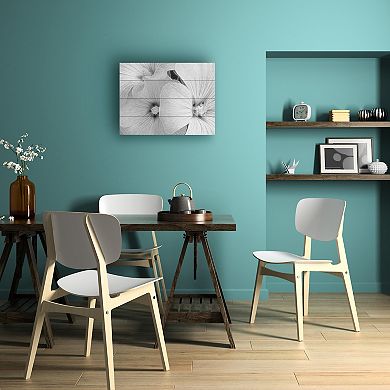 Trademark Fine Art 'Sheer Malva' Wood Slat Art