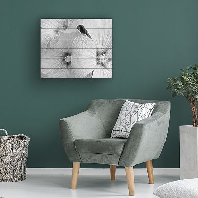 Trademark Fine Art 'Sheer Malva' Wood Slat Art