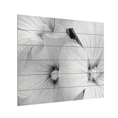 Trademark Fine Art 'Sheer Malva' Wood Slat Art