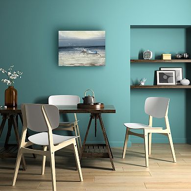 Trademark Fine Art Rio 'Low Tide' Wood Slat Art