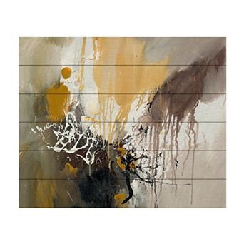 Trademark Fine Art Rio 'Abstract I' Wood Slat Art