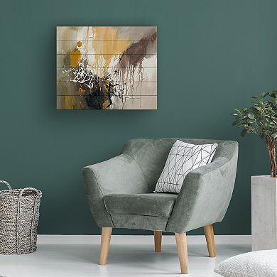 Trademark Fine Art Rio 'Abstract I' Wood Slat Art