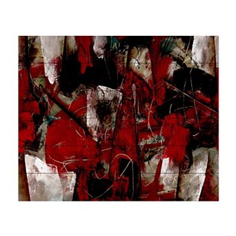 Trademark Fine Art 'Abstract IV' Wood Slat Art