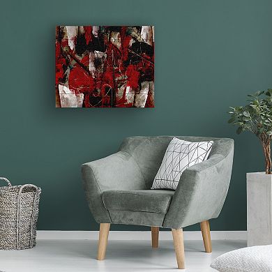 Trademark Fine Art 'Abstract IV' Wood Slat Art